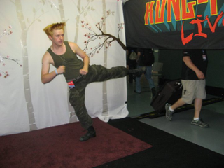 Illustration for article titled An Ewok, Guile And A Moogle Try Motion Gaming